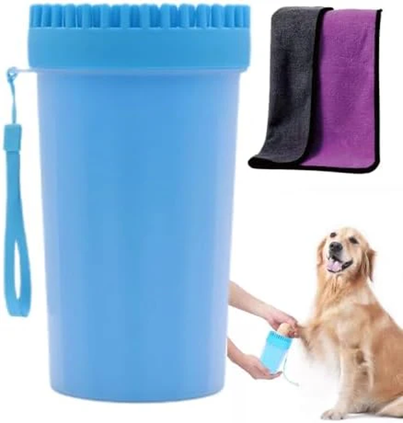 Portable Dog Paw Cleaner — Muddy Paws Sorted Before They Hit the Car